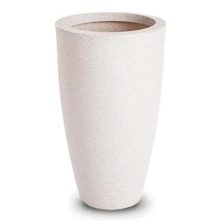 Vaso Vietnamita 50 Branco Marmore Vasap