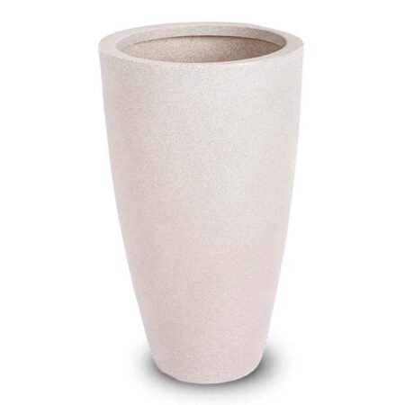 Vaso Vietnamita 70 Branco Marmore Vasap