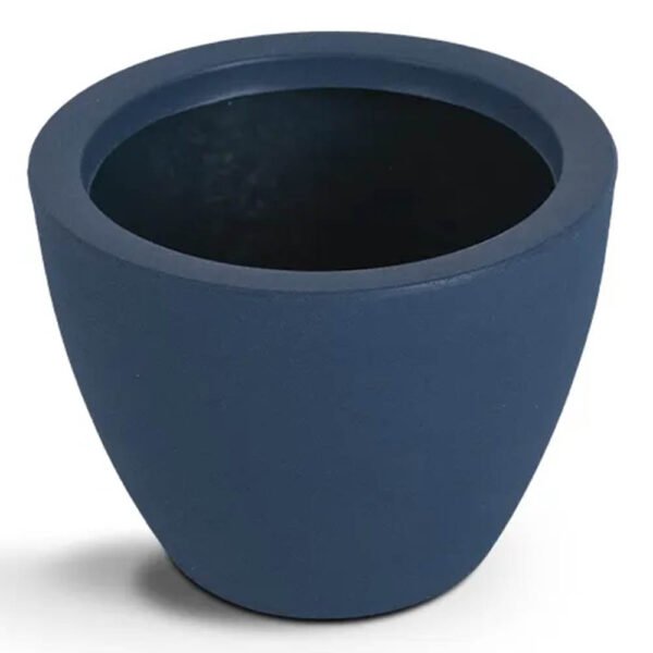 Vaso Cone Baixo 28 Azul Macauba Vasap