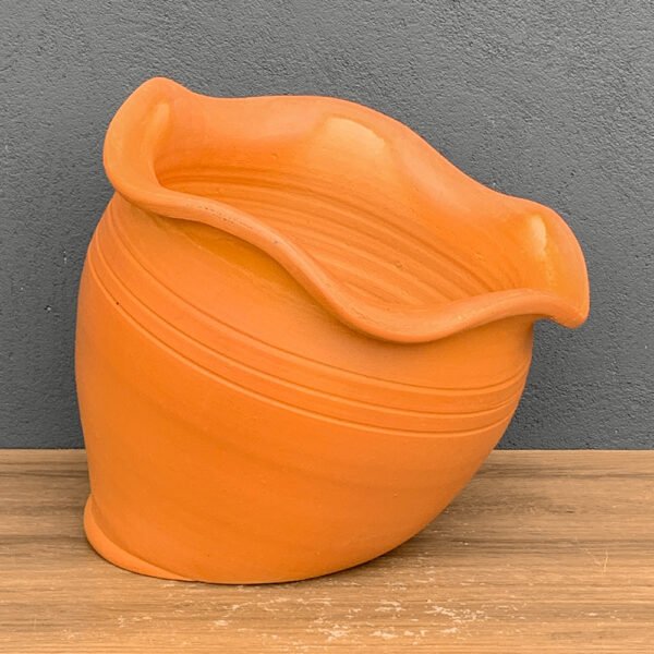 Vaso de Barro Deitado M