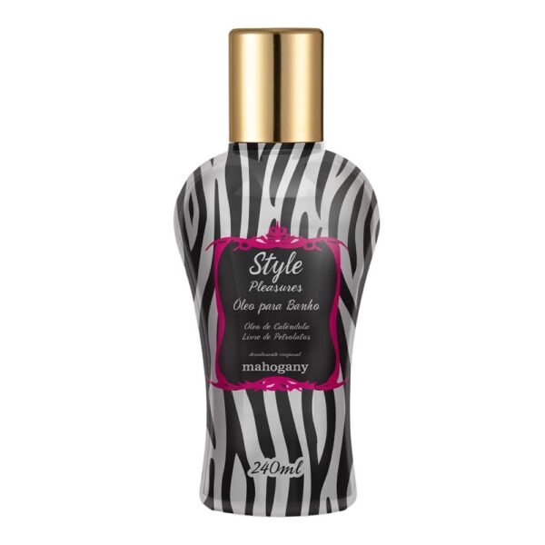 Óleo Para Banho Style Pleasures 240 Ml Mahogany