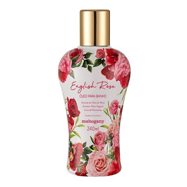 Óleo Para Banho English Rose 240 Ml Mahogany