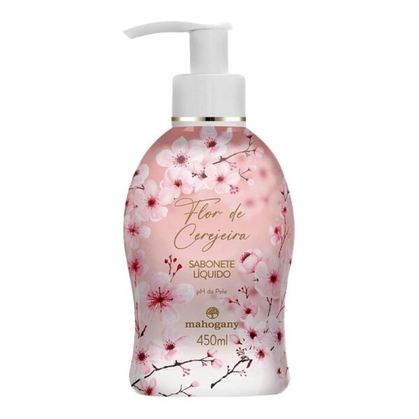 Sabonete Liquido Flor De Cerejeira 240 Ml Mahogany