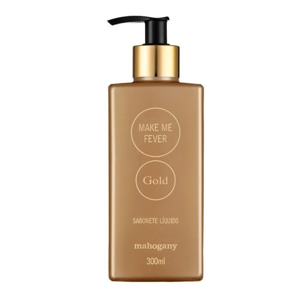 Sabonete Liquido Make Me Fever Gold 300 Ml Mahogany