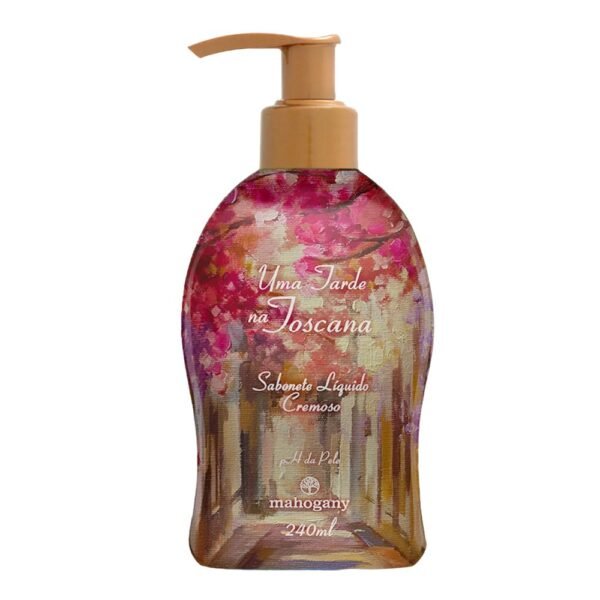 Sabonete Liquido Uma Tarde Na Toscana 240 Ml Mahogany
