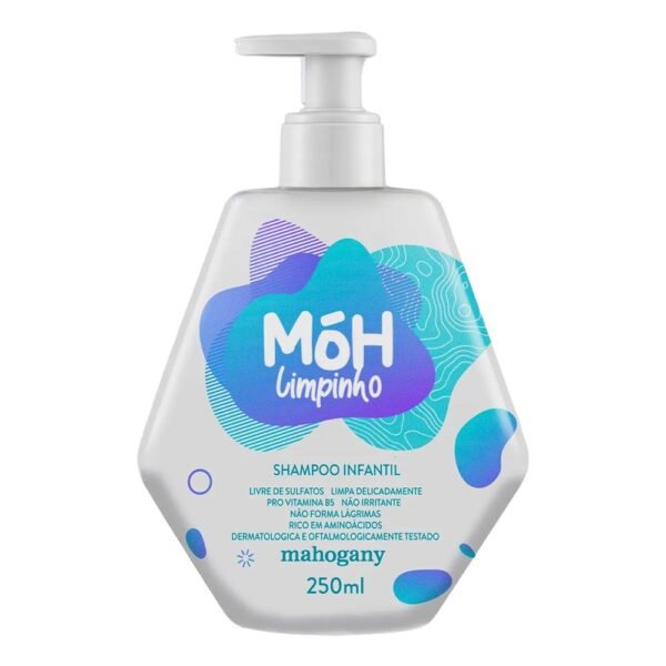 Shampoo Infantil Moh Limpinho 250 Ml Mahogany