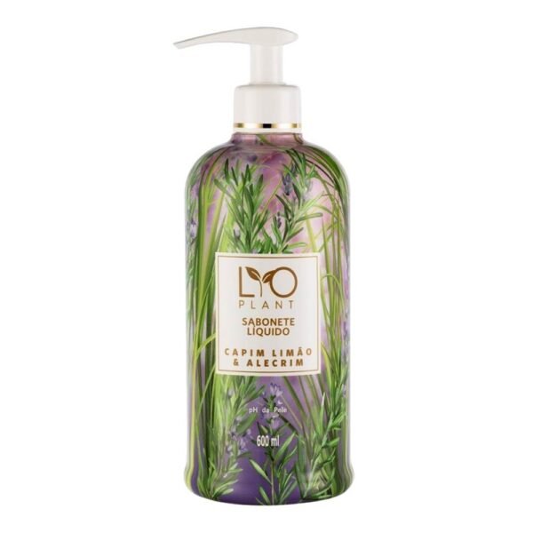 Sabonete Liquido Capim Limão e Alecrim 350 Ml Mahogany
