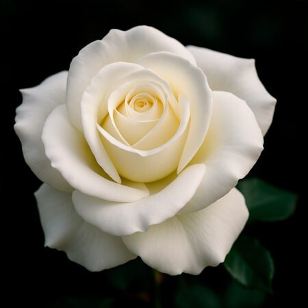 Muda Rosa De Torrão Branca