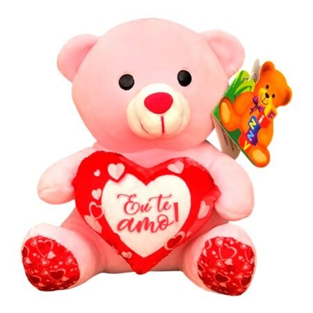 Urso de Pelúcia - Rosa - 10351