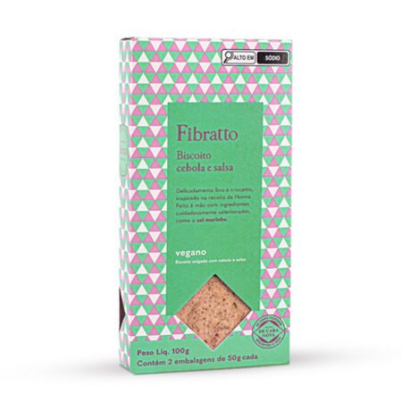 Biscoito cebola e salsa Fibratto 100G