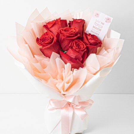 Ramalhete Minimalista - Dia da Mulher 2026