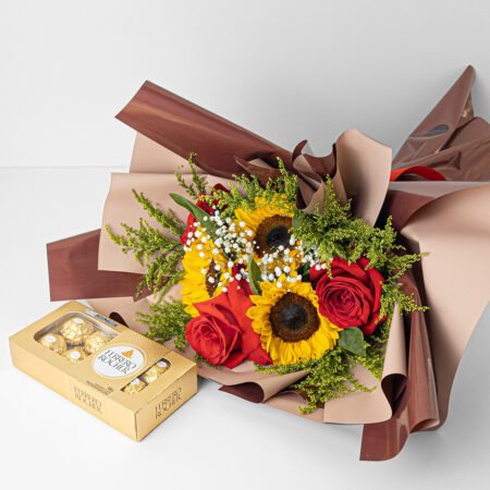 Ramalhete Encanto + Ferrero Rocher 100g - Valentine's Day 2026