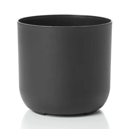 Cachepô Pote 12 - Preto Raiz