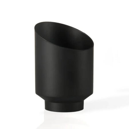 Vaso San Mini Pote 6 - Preto Raiz