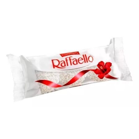 Bombom Ferrero Raffaello Com 3 Unidades 30g