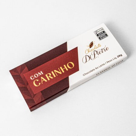 Tablete ao leite 38% Chocolate Com Carinho Di Pietro 28G