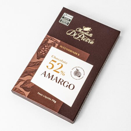Tablete amargo 52% Chocolate Di Pietro 70G