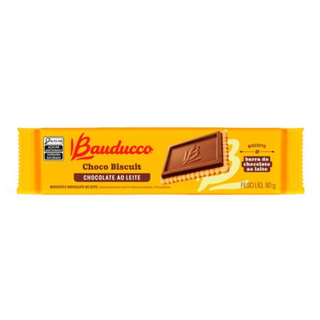 CHOCOBISCUIT AO LEITE BAUDUCCO 80G