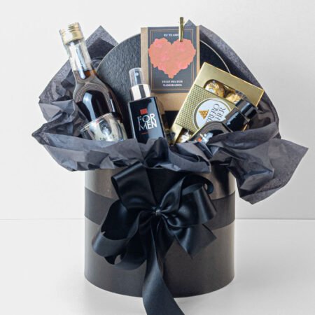 Cesta Kit For Men + Licor de Jabuticaba + Ferrero Rocher + Cartão - Dia Dos Namorados 2026
