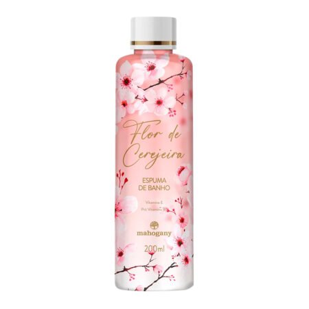 Espuma De Banho Flor De Cerejeira 200ml Mahogany