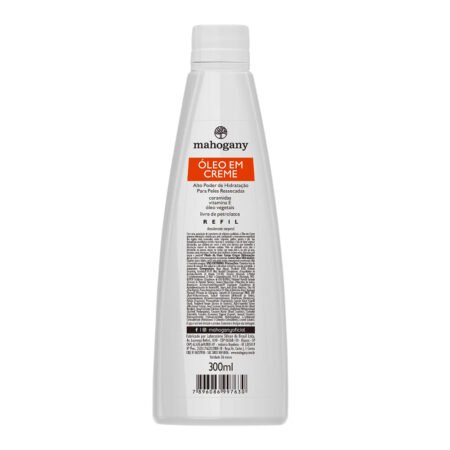 Refil Hidratante Corporal Óleo Em Creme 300ml Mahogany