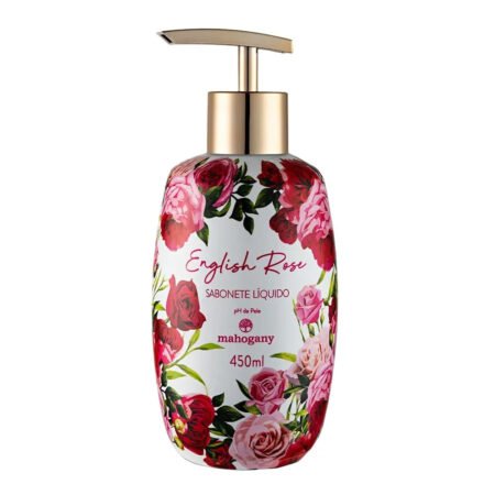 Sabonete Liquido English Rose 450ml Mahogany