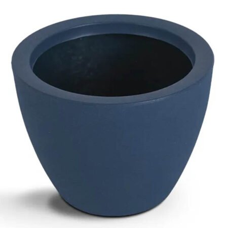 Vaso Cone Baixo 22 Azul Macauba Vasap