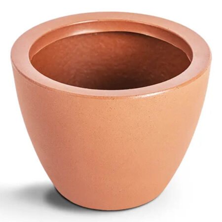 Vaso Cone Baixo 22 Terracota Vasap