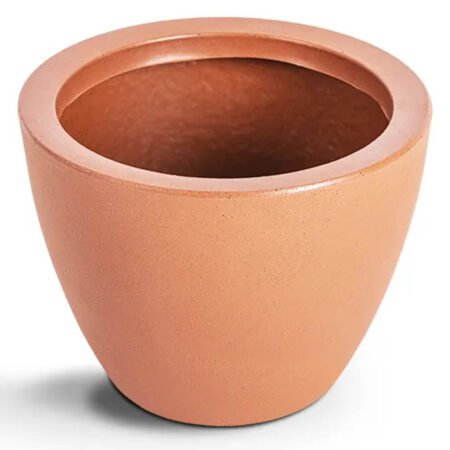 Vaso Cone Baixo 28 Terracota Vasap