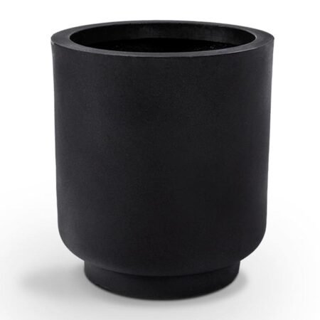 Vaso Cumbuca Alongada G Preto Absoluto Vasap