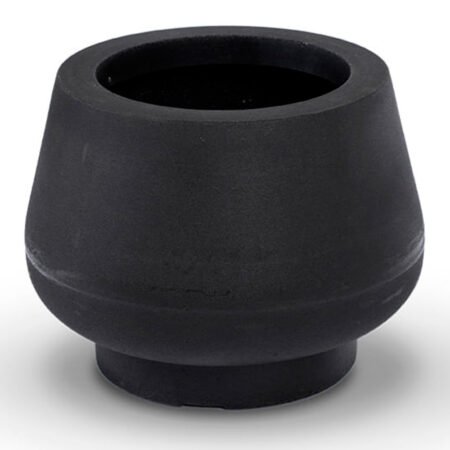 Vaso Cumbuca Bojuda M Preto Absoluto Vasap