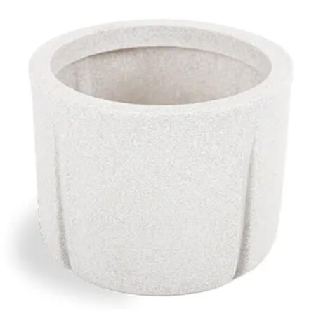 Vaso Karaja 16 Branco Marmore Vasap
