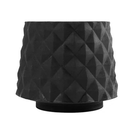 Vaso Reconcavo 46 Mini Preto Absoluto Vasap