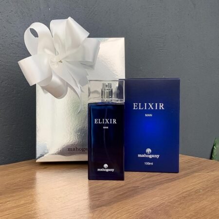 Perfume Masculino Elixir Man 100 Ml Mahogany + Caixa Ornamentada