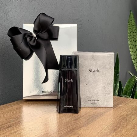 Perfume Masculino Stark 100 Ml Mahogany + Caixa Ornamentada