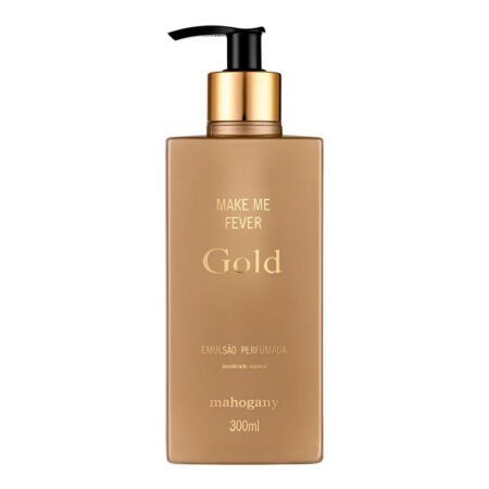 Hidratante Corporal Make Me Fever Gold 300ml Mahogany