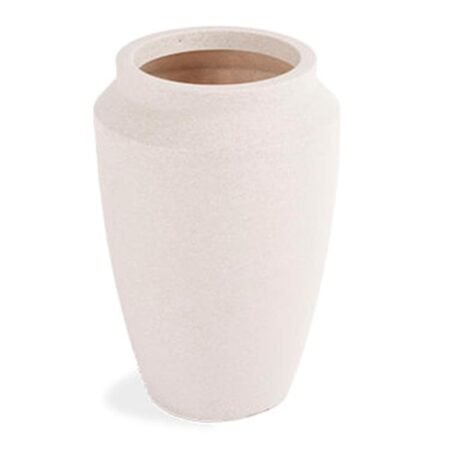 Vaso Thai 35 Branco Marmore Vasap