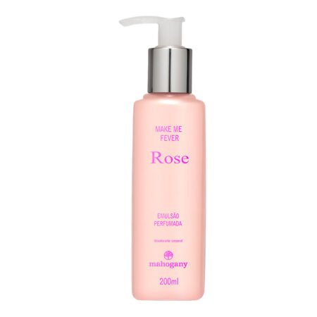 Hidratante Corporal Make Me Fever Rose 200ml Mahogany