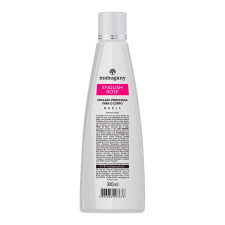 Refil Hidratante Corporal English Rose 300ml Mahogany