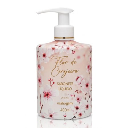 Sabonete Liquido Flor De Cerejeira 400ml Mahogany