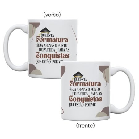CANECA CERAMICA 325ML BRANCA QUE ESTA FORMATURA